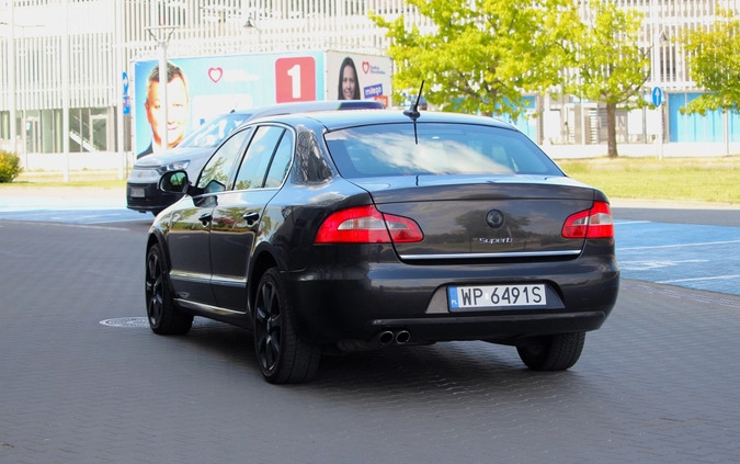 Skoda Superb cena 24900 przebieg: 299540, rok produkcji 2008 z Płock małe 667